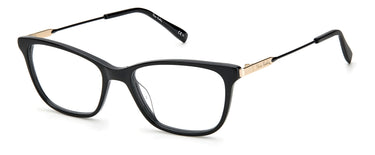 Premium Women Pierre Cardin Eyeglasses: P.C.8491 - Black - SpecSMART Eye Clinic (Diagonal View)